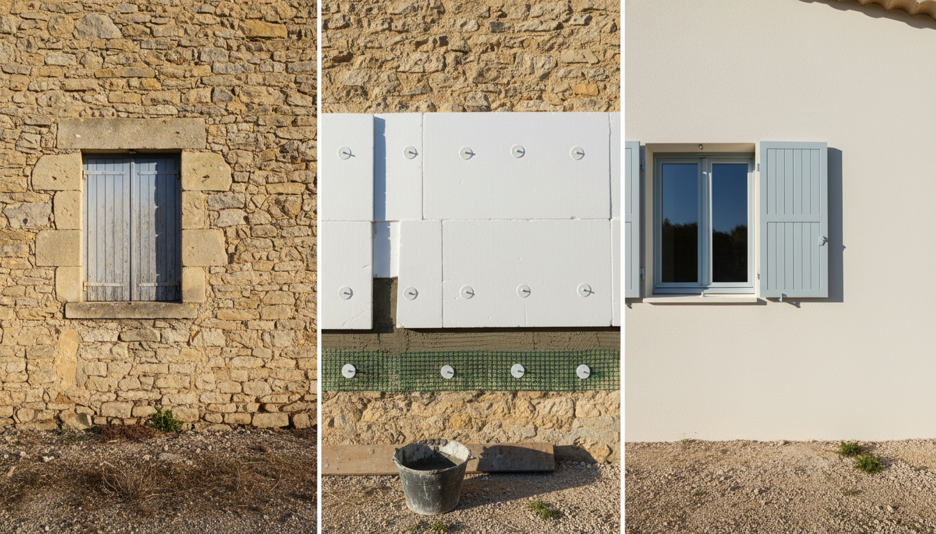 Isolation extérieure à Aix-en-Provence — Artisan RGE certifié